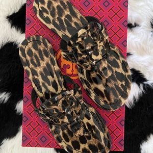 Tory Burch “Miller” Natural Leopard